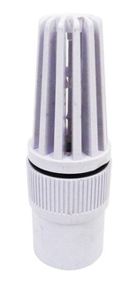 [1010] VALVULA DE PIE PVC ROSCAR 1"