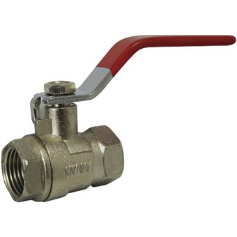 [1010] VALVULA REGISTRO BOLA 3/8 ROJA VERONI