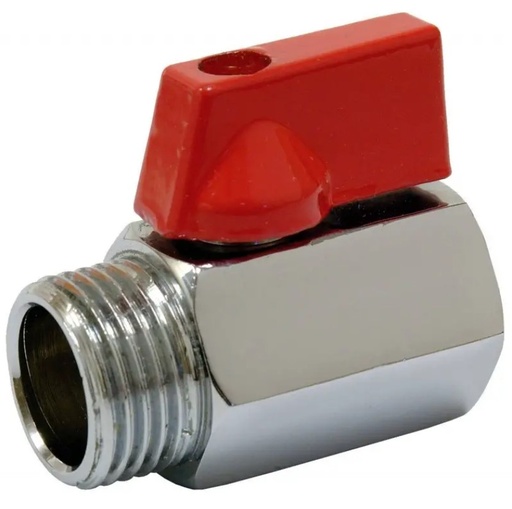 [1010 SUPERIOR] VALVULA REGISTRO DE BOLA 1/2 MINI H-M