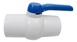 [1010] VALVULA REGISTRO PVC LISO 3 ECO