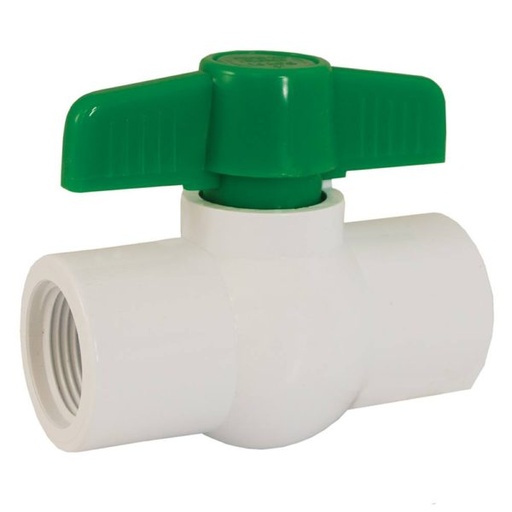 [1010] VALVULA REGISTRO PVC ROSCADO 3/4 PAVCO