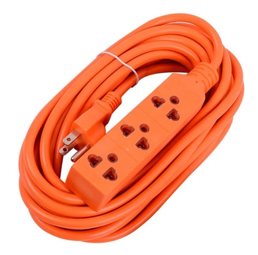 [1010] EXTENSION POLO TIERRA NARANJA 3MT