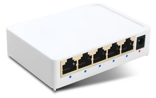[JV-1000SW5P] SWITCH RJ 45 DE 5 PUERTOS 10/1000Mbps