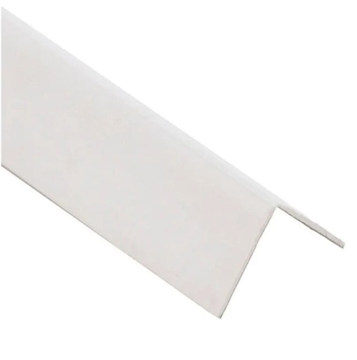 [1010] ESQUINERO PLASTICO BLANCO 25MM PESADO