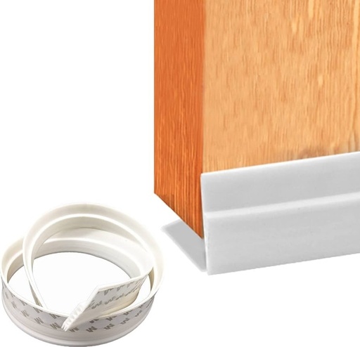 [1010] BARREDOR BURLETE PUERTA ADHESIVO 1MT FLEXIBLE