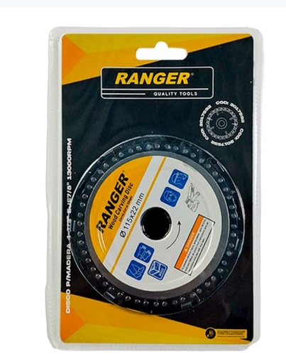 [2017592 MP] DISCO DE CADENA CORTE MADERA 4-1/2 RANGER