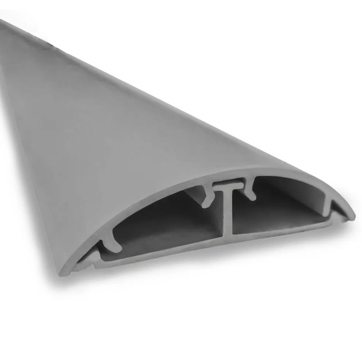 [LUMEK] CANALETA PISO GRIS 60X13MM 2MT