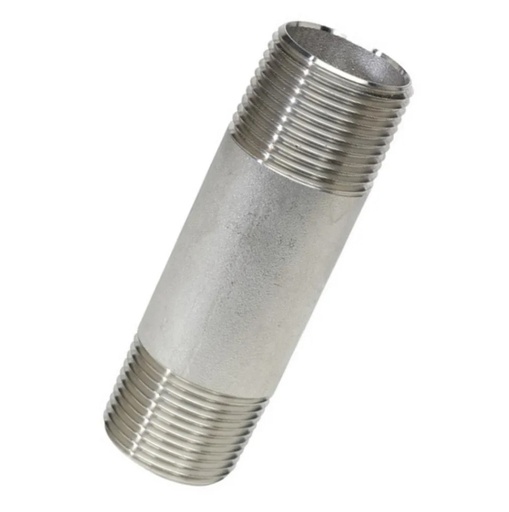 [IN1212 SUPERIOR] NIPLE ACERO INOX 304 1/2" 30CM