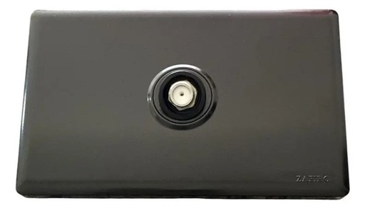 [URBANO] TOMA COAXIAL NEGRO ZAFIRO