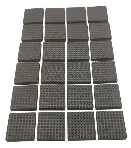 [1010] FIELTRO PROTECTOR ADHESIVO 30X30MM 21PZ