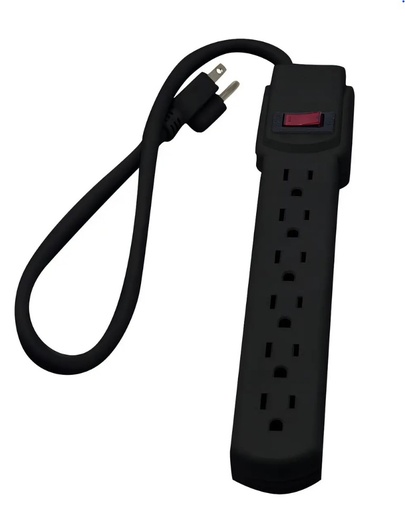 [1010] MULTITOMA NEGRA 6 SERVICIOS 