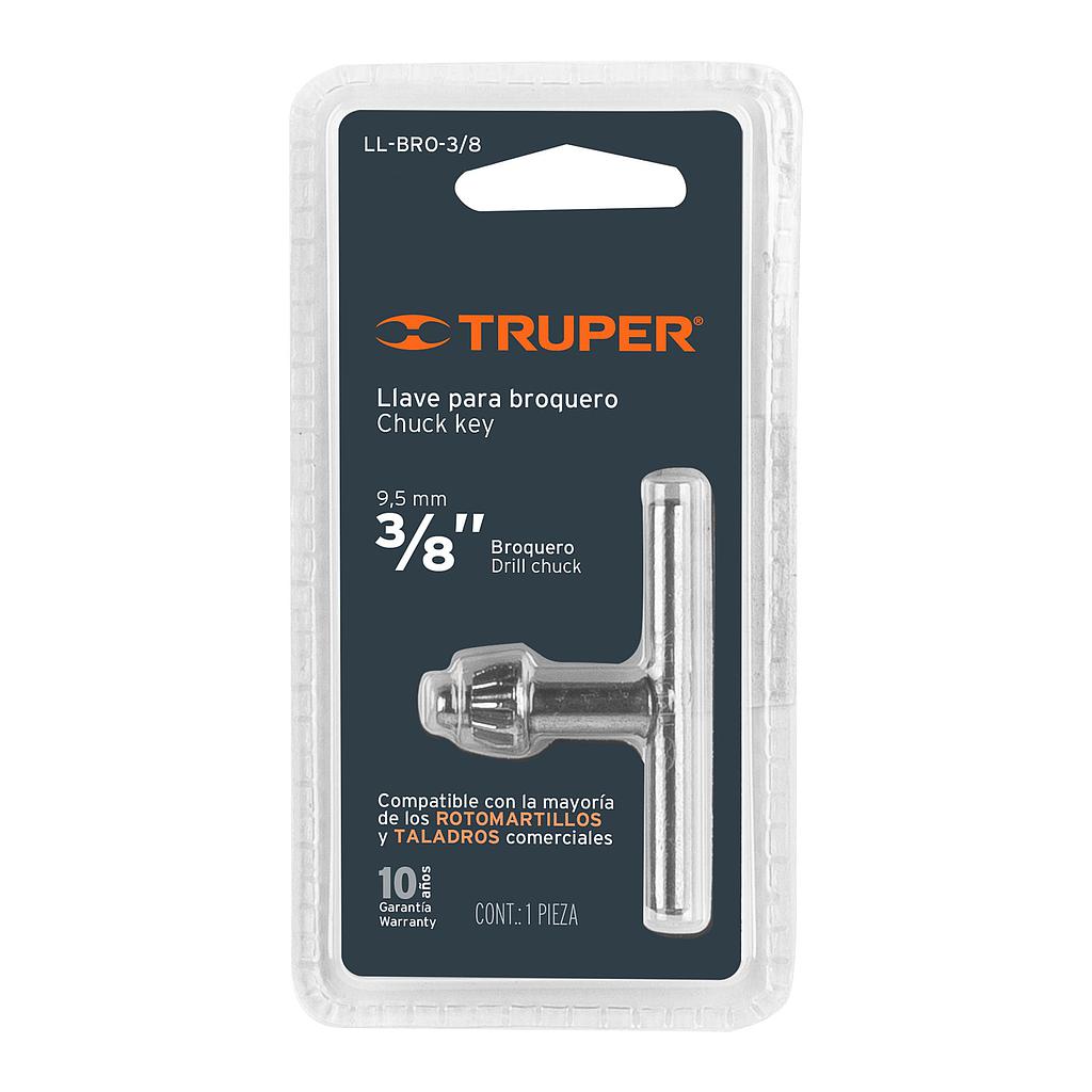 LLAVE PARA TALADRO 3/8&quot; TRUPER
