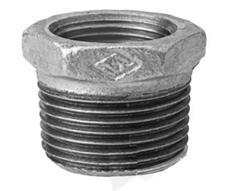 BUJE GALVANIZADO 1/2 X 1/4