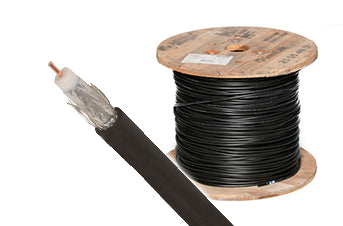 CABLE COAXIAL NEGRO TV X MT
