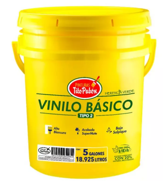 VINILO TITO PABON BÁSICO TIPO 2 CUÑETE