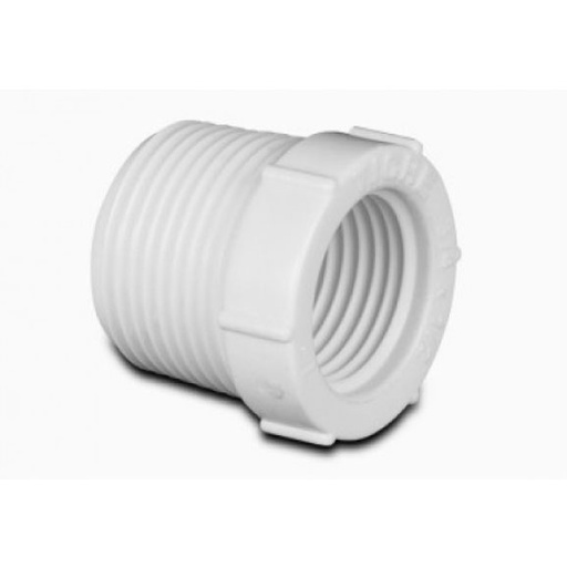 [1010] BUJE PVC ROSCA 3/4 X 1/2 DICOL POLIMEX