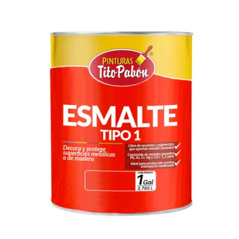 ESMALTE NEGRO MATE TITO PABON GALON