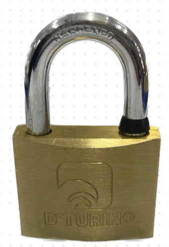 CANDADO DTURIN BRONCE 60MM
