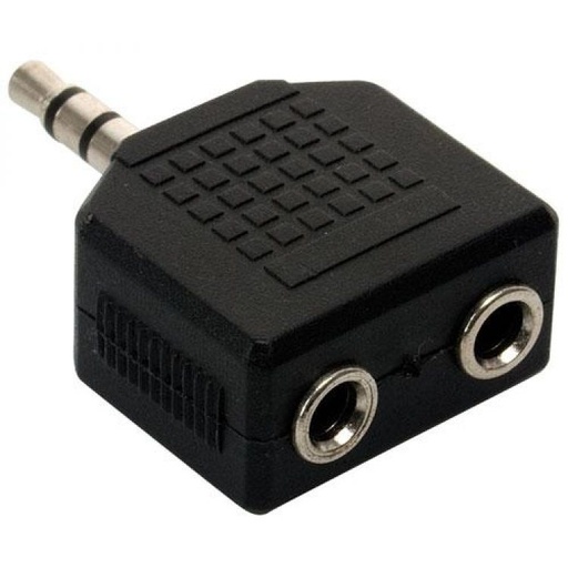 [1010] ADAPTADOR EN Y 1 MACHO 3.5 X 2 HEMBRA 3.5