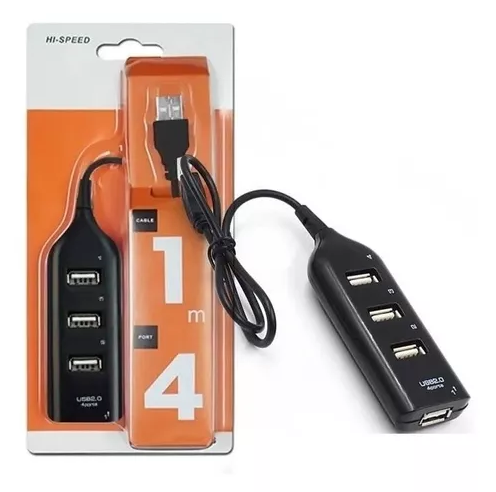 MULTIPUERTO HUB USB 4 SALIDAS 2.0