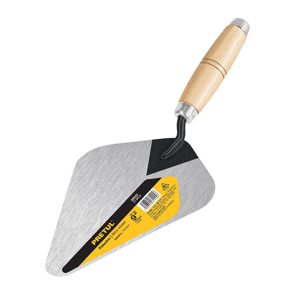 PALUSTRE MADERA 9&quot; PRETUL