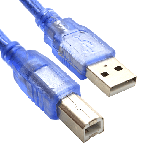 [1010] CABLE IMPRESORA USB AZUL 1,5M YAMPO