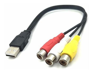 [1010] CABLE RCA A USB