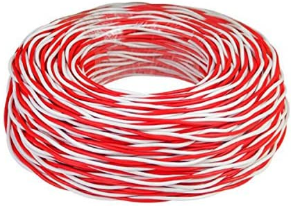 [1010] ALAMBRE TRENZADO TIMBRE CALIBRE 22 X MT