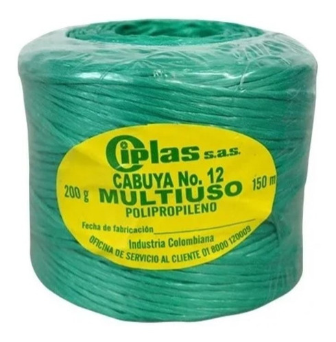 [1010] CABUYA POLIPROPILENO 150M