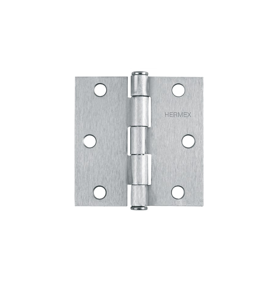 BISAGRA 3X3 ACERO SATIN