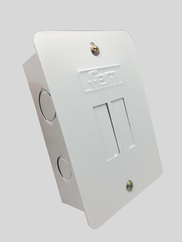 [1010] CAJA 2 CIRCUITOS FEM