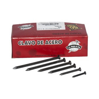CAJA CLAVO PUNTILLA ACERO LISO 2