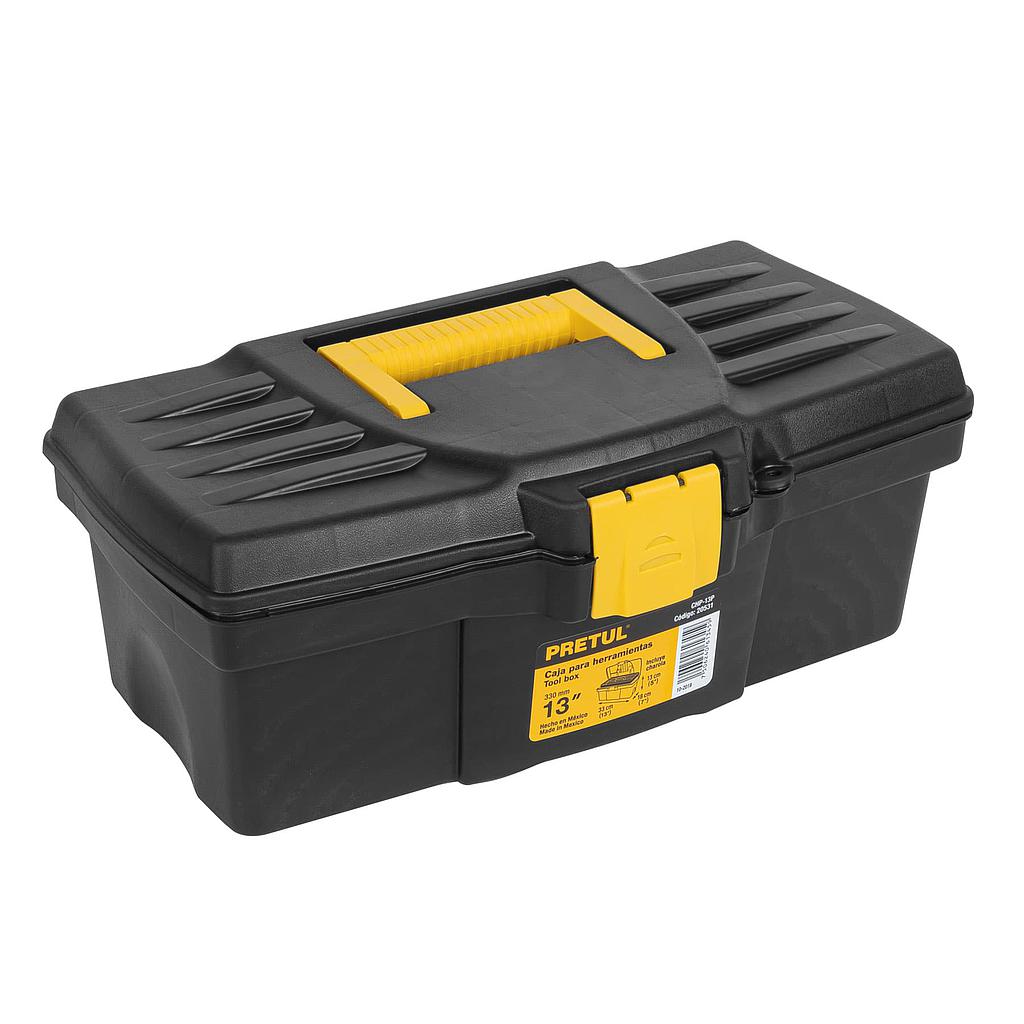 CAJA HERRAMIENTAS 13'' PRETUL