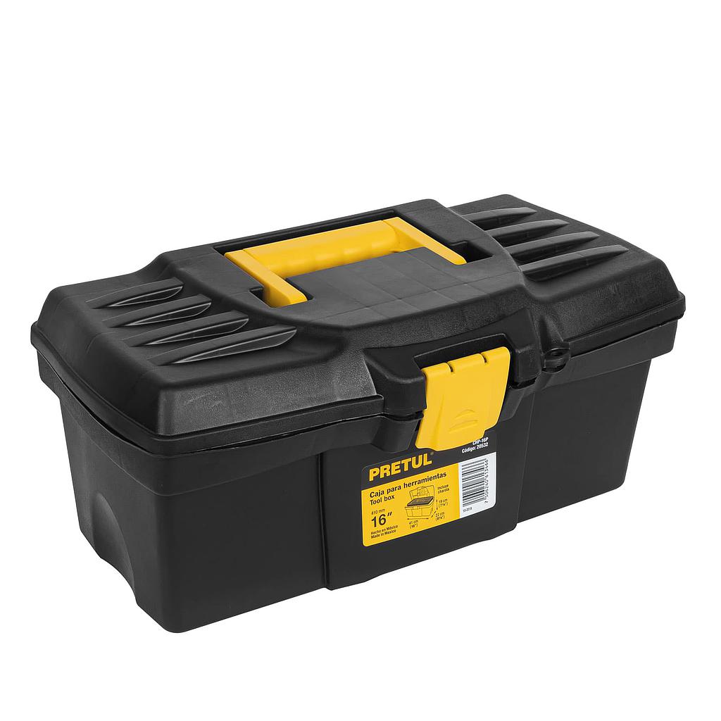 CAJA HERRAMIENTAS 16'' PRETUL