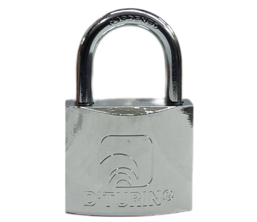 [1010] CANDADO CROMADO DTURIN 60MM