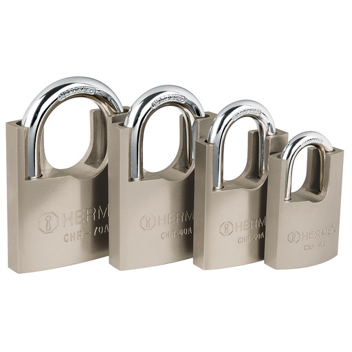 [43313 TR] CANDADO DE HIERRO CON CORAZA HERMEX 50MM